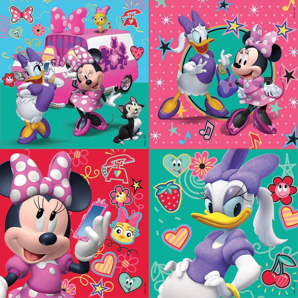 PUZ.12+16+20+25 MINNIE ROSA