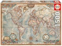 PUZ.1500 MUNDO, MAPA POLITICO