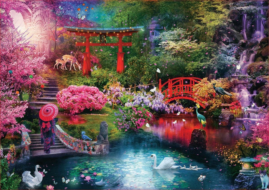 PUZ.3000 JARDIN JAPONES