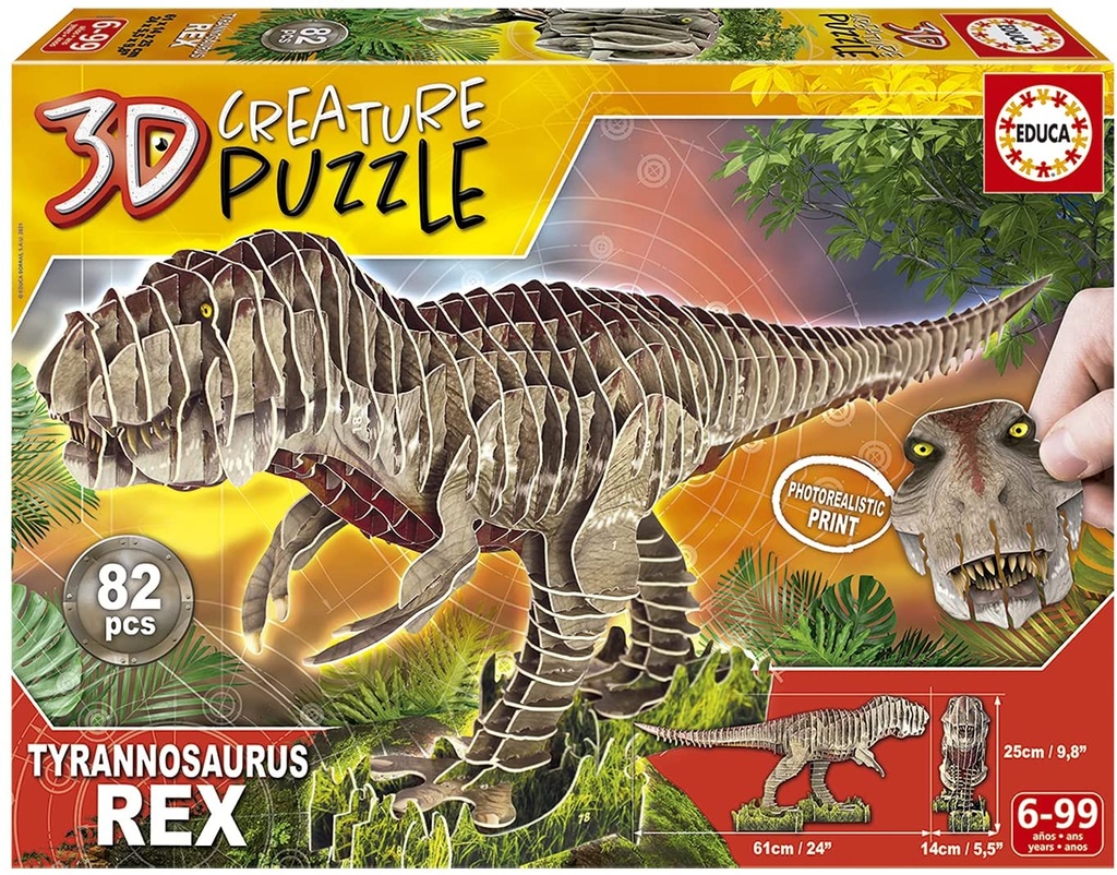 PUZ.3D T-REX CREATURE