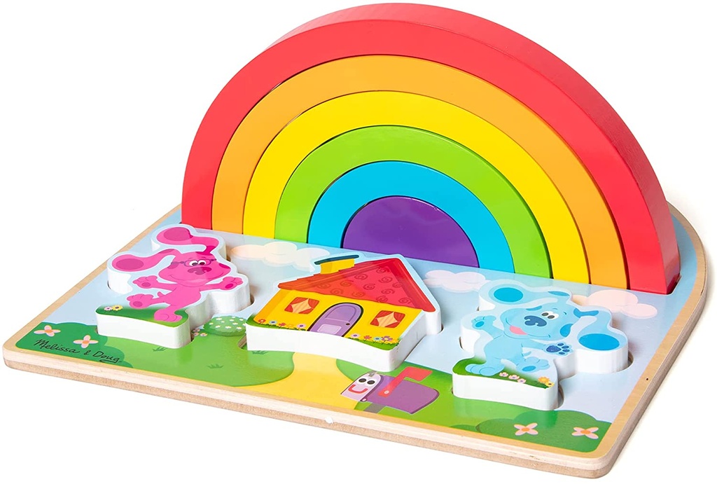 PUZZLE ARCOIRIS MADERA BL.& CL.