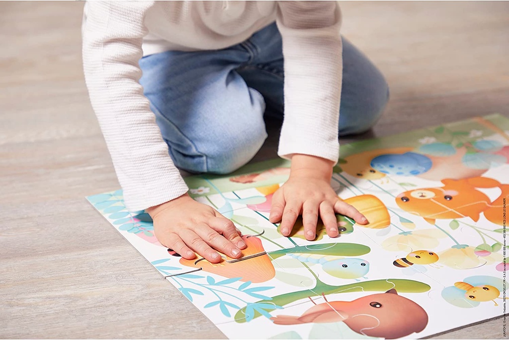 PUZZLE COMPAÑEROS JARDIN