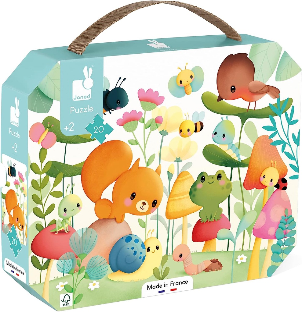 PUZZLE COMPAÑEROS JARDIN