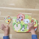 PUZZLE ENCAJABLE LA GRANJA