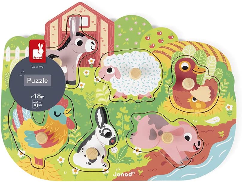PUZZLE ENCAJABLE LA GRANJA