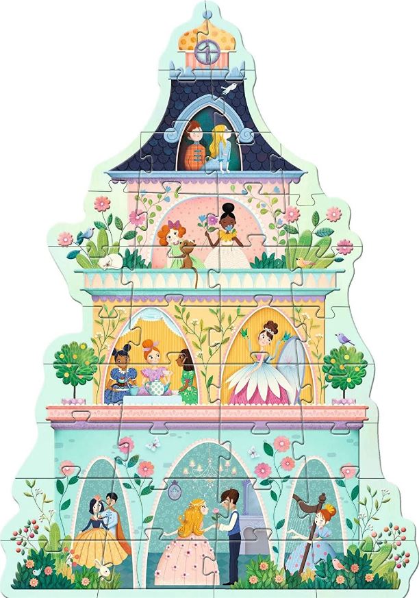 PUZZLE GIGANTE TORRE PRINCESAS