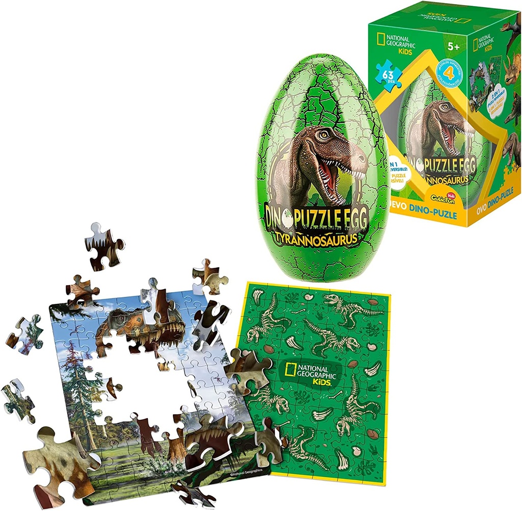 PUZZLE HUEVOS DINOSAURIO SURT.