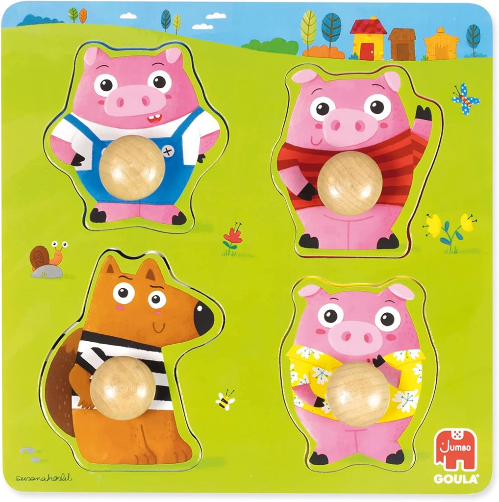 PUZZLE LOS 3 CERDITOS
