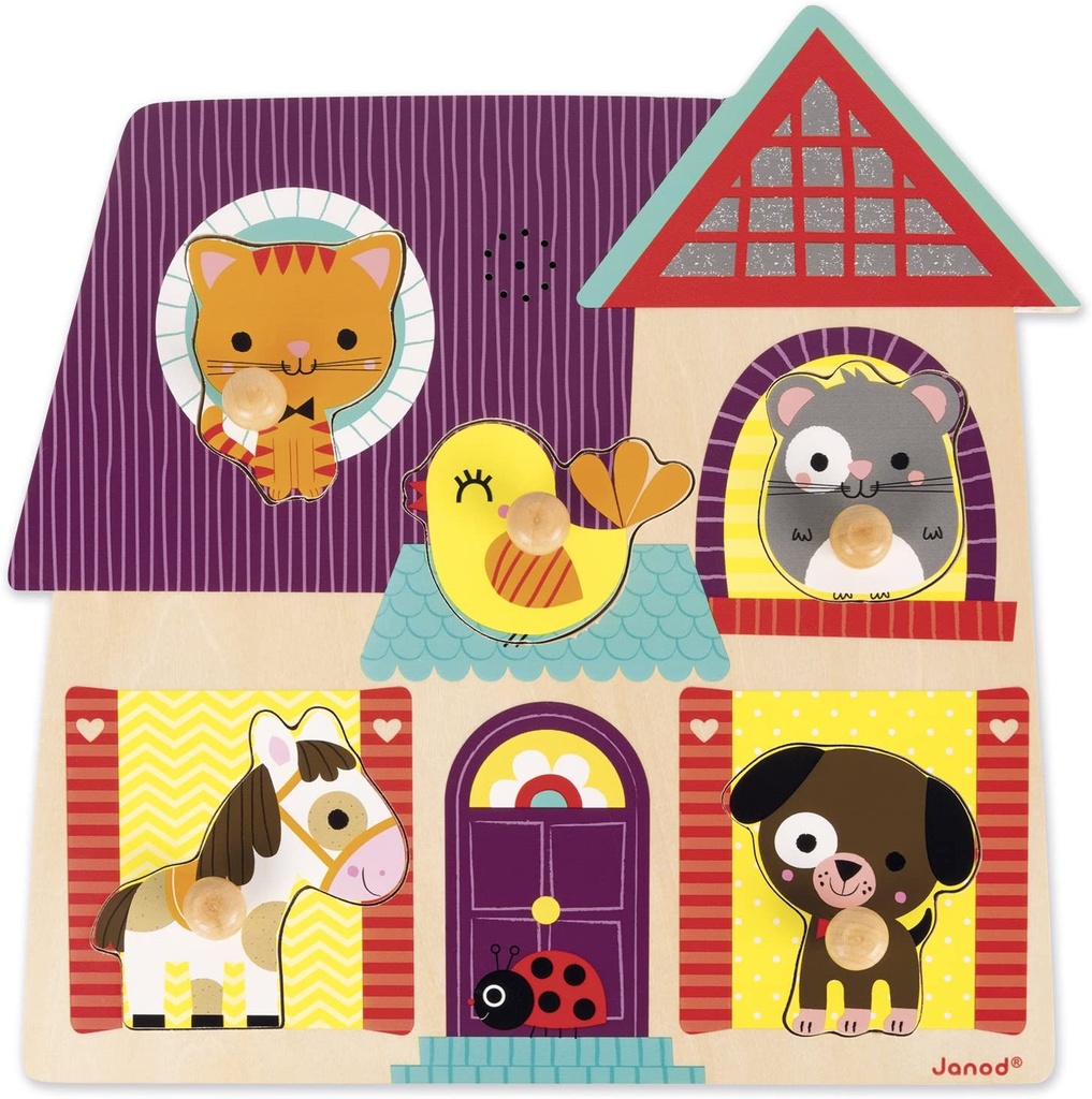 PUZZLE MUSICAL AMIGOS ANIMALES