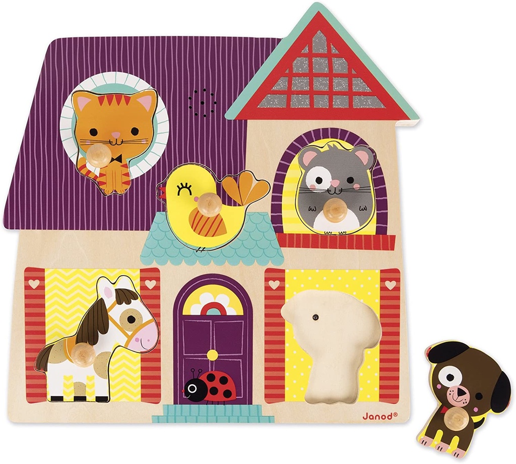 PUZZLE MUSICAL AMIGOS ANIMALES