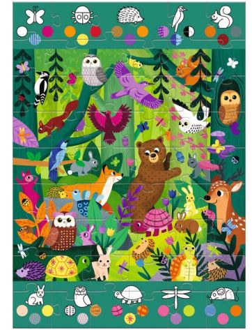 PUZZLE OBSERVACION BOSQUE