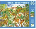 PUZZLE OBSERVACION DINOSAURIOS