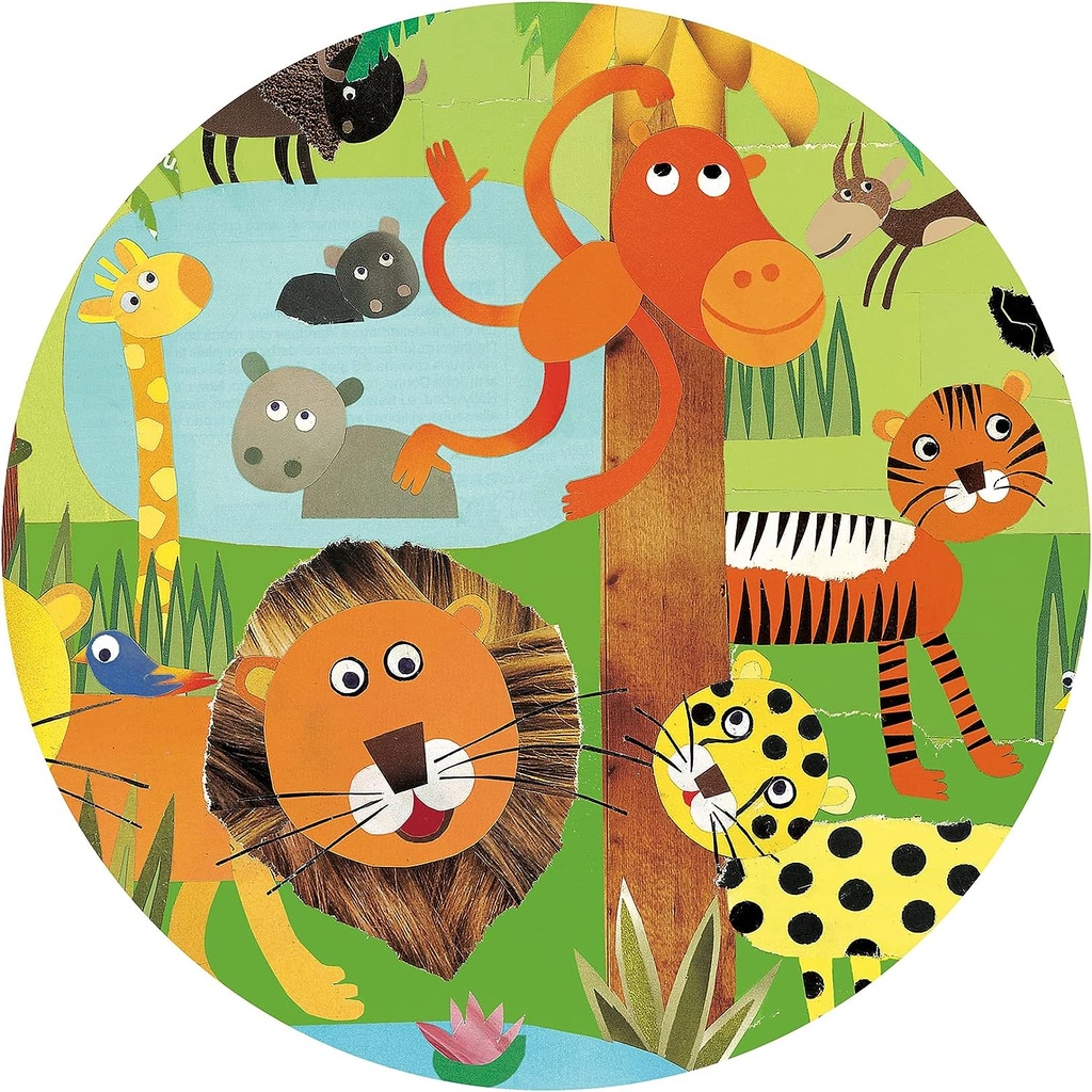 PUZZLE OBSERVACION LA JUNGLA