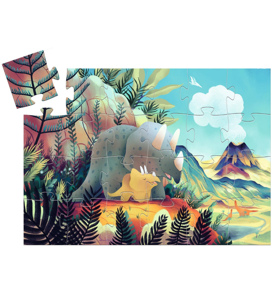 PUZZLE SIL.TEO EL DINOSAURIO