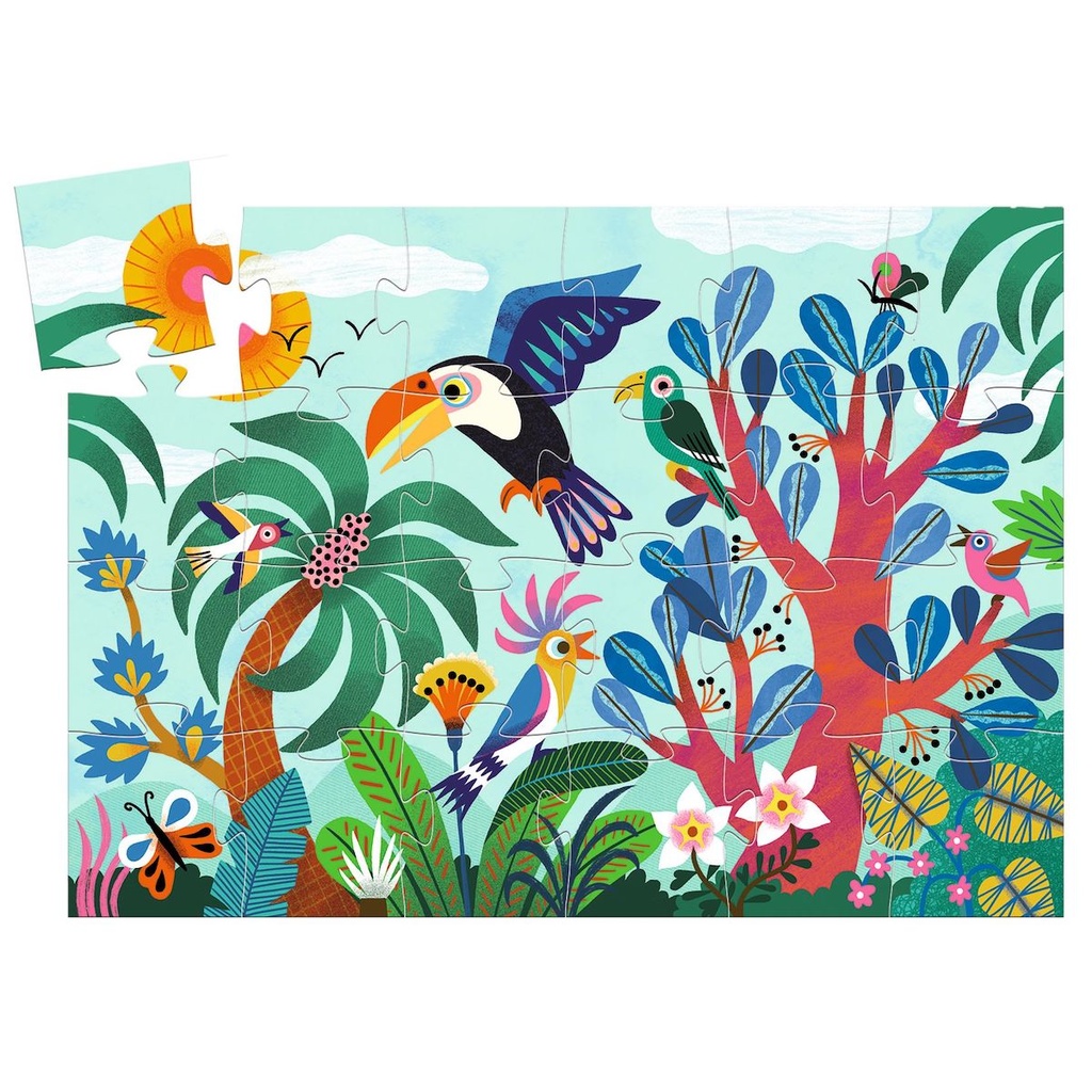 PUZZLE SILUETA COCO EL TUCAN