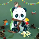 PUZZLE SILUETA LEO EL PANDA