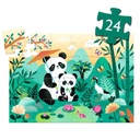 PUZZLE SILUETA LEO EL PANDA
