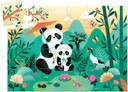 PUZZLE SILUETA LEO EL PANDA