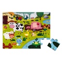 PUZZLE TACTIL ANIMALES GRANJA
