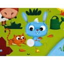 PUZZLE TACTIL ANIMALES GRANJA