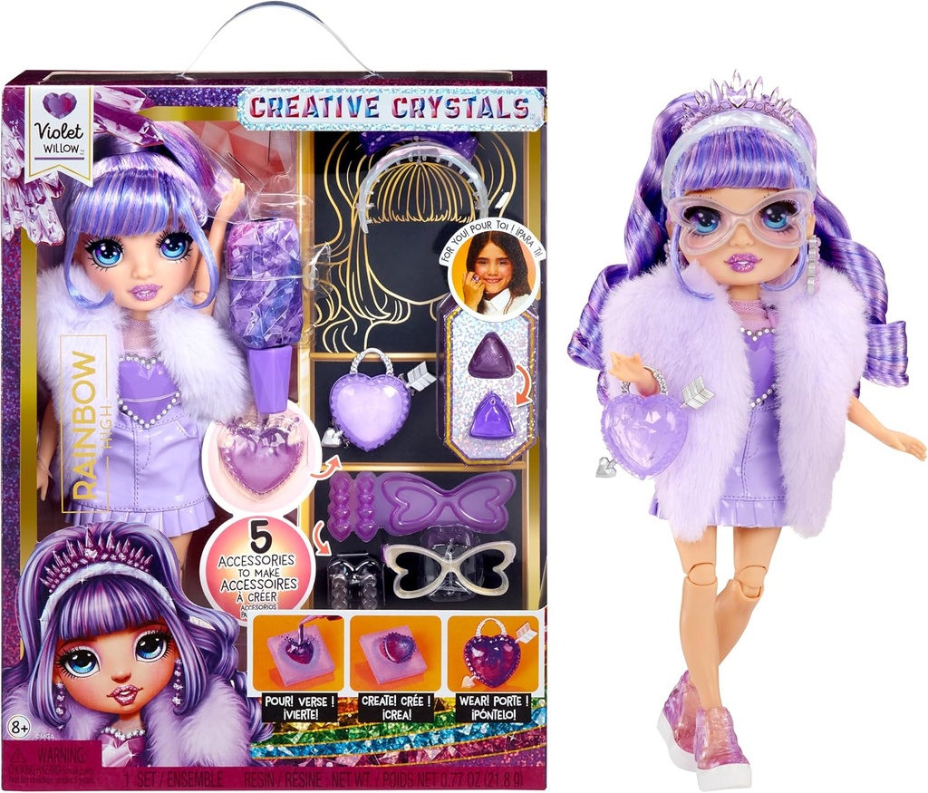RAINBOW CRYSTAL - VIOLET