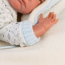 REBORN 42 CMS PIJAMA AZUL