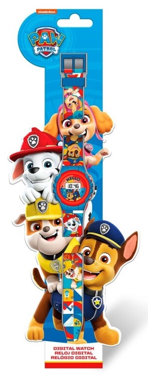 RELOJ DIGITAL PAW PATROL