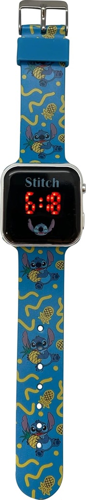 RELOJ LED STITCH