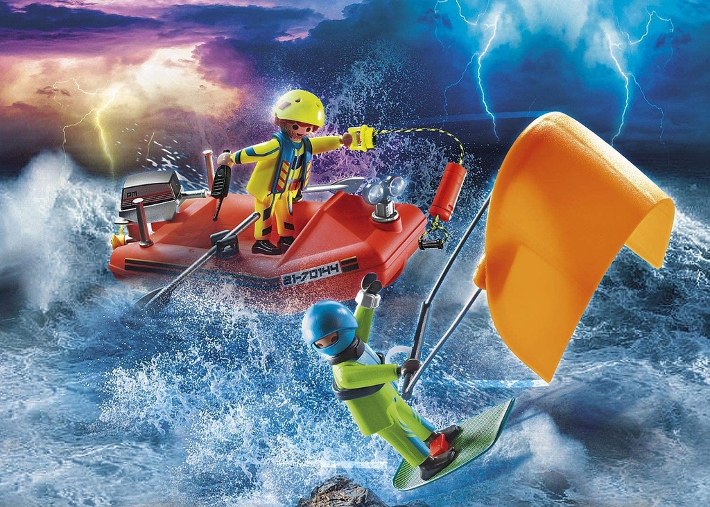 RESCATE KITESURFER C/BOTE