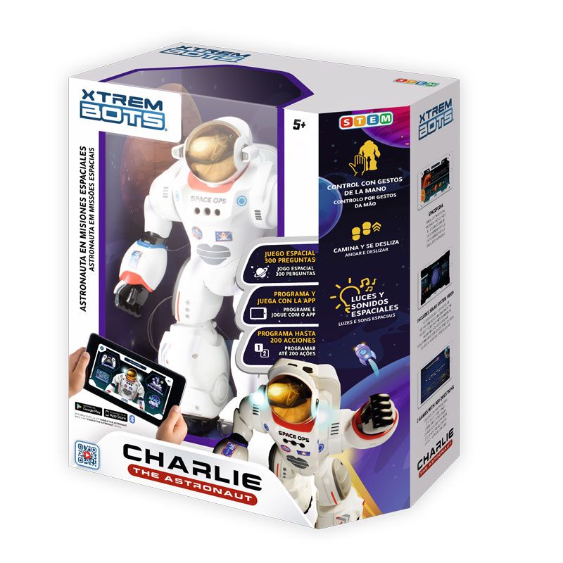 ROBOT CHARLIE ASTRONAUTA