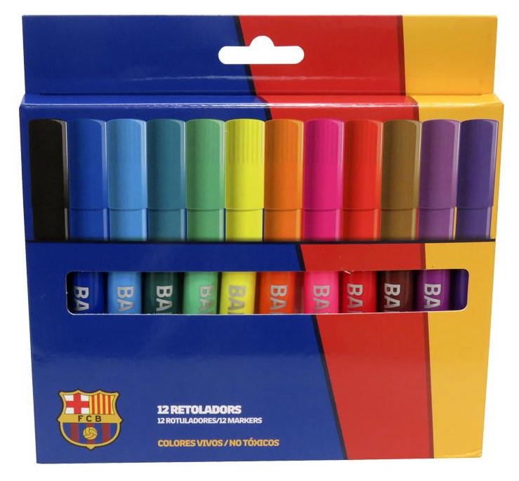 ROTULADORES F.C.BARCELONA 12U.