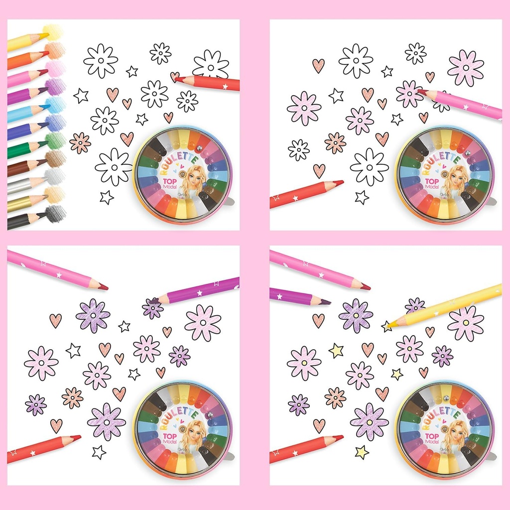RULETA DE COLORES TOP MODEL