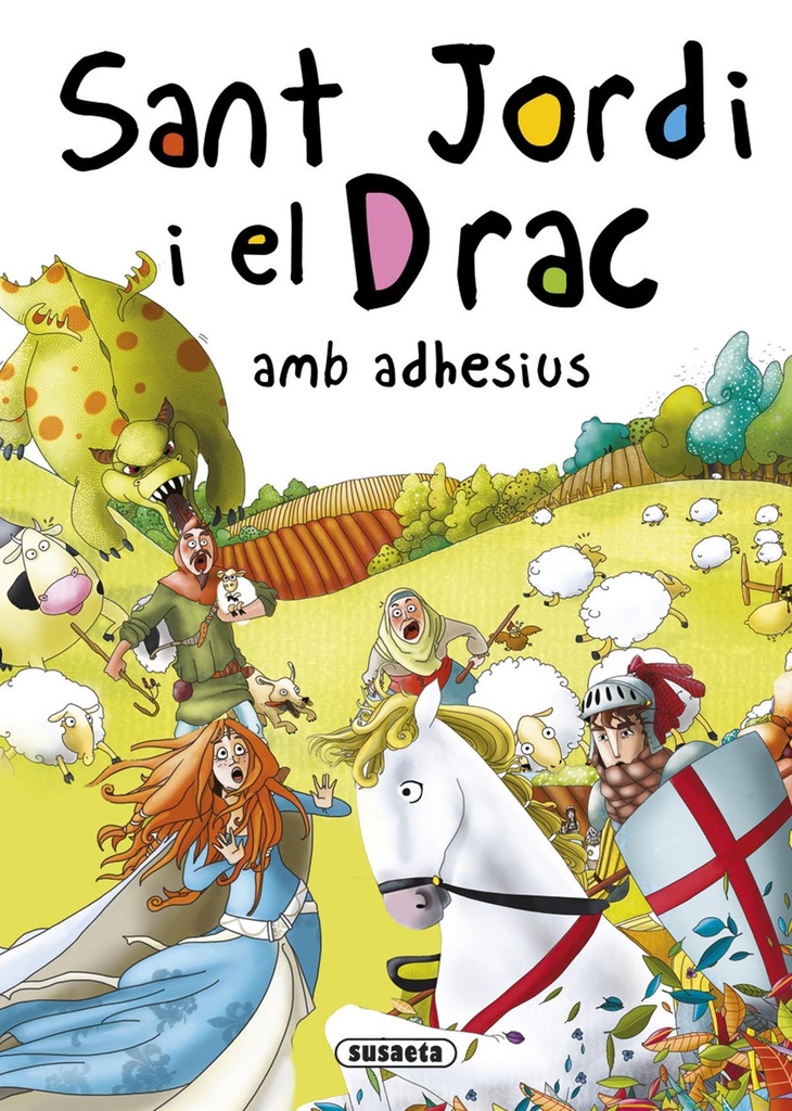 SANT JORDI I EL DRAC A/ADHESIUS