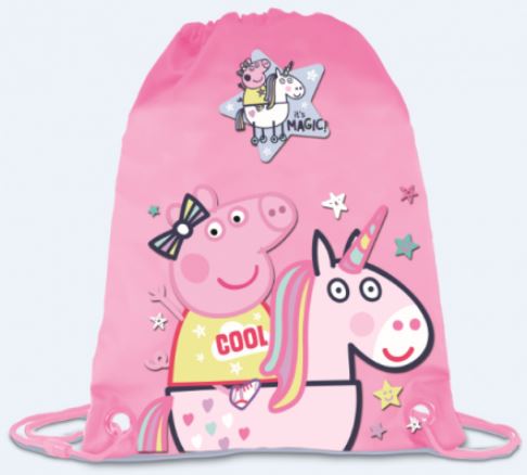 SAQUITO PEPPA PIG UNICORNIO