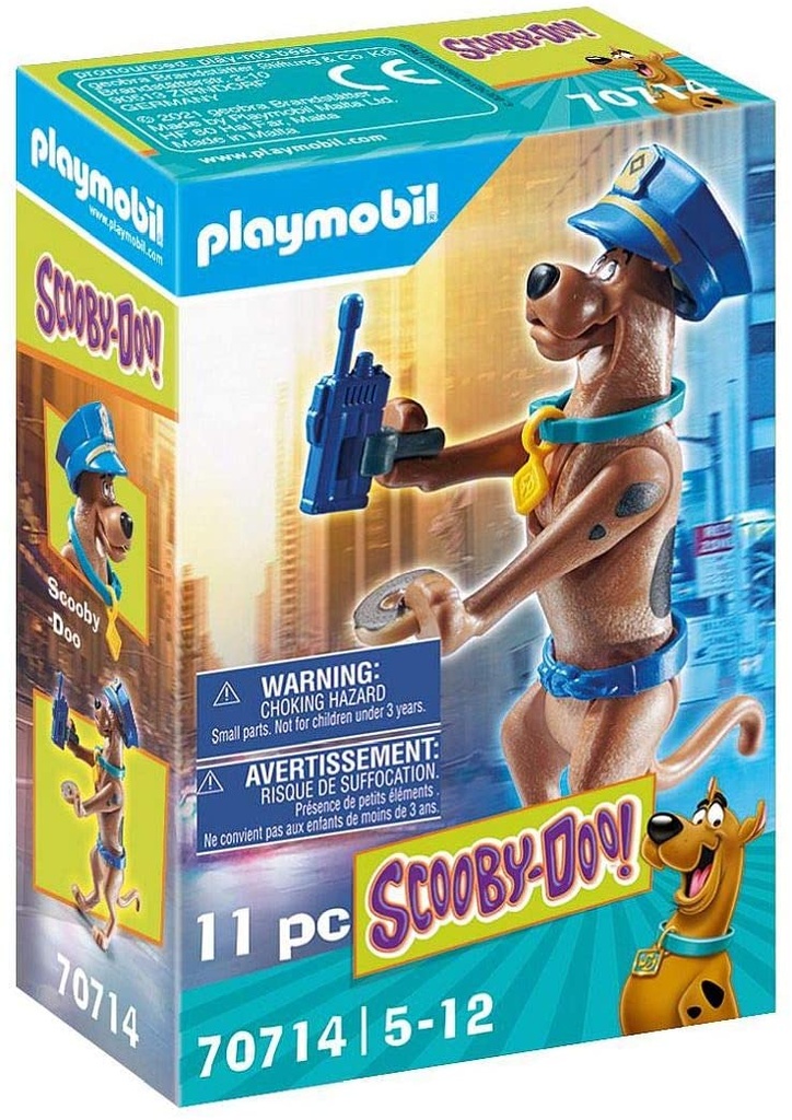 SCOOBY DOO FIG.COL. POLICIA