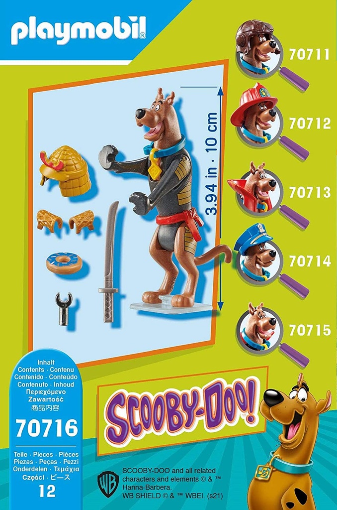 SCOOBY DOO FIG.COL. SAMURAI