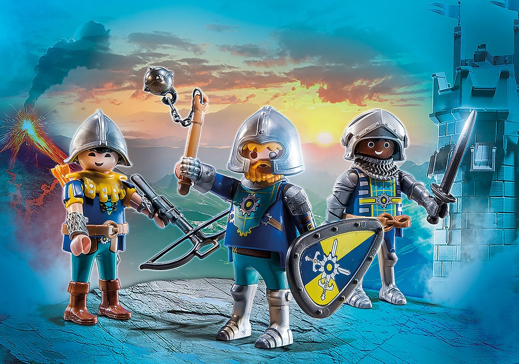 SET 3 CABALLEROS DE NOVELMORE