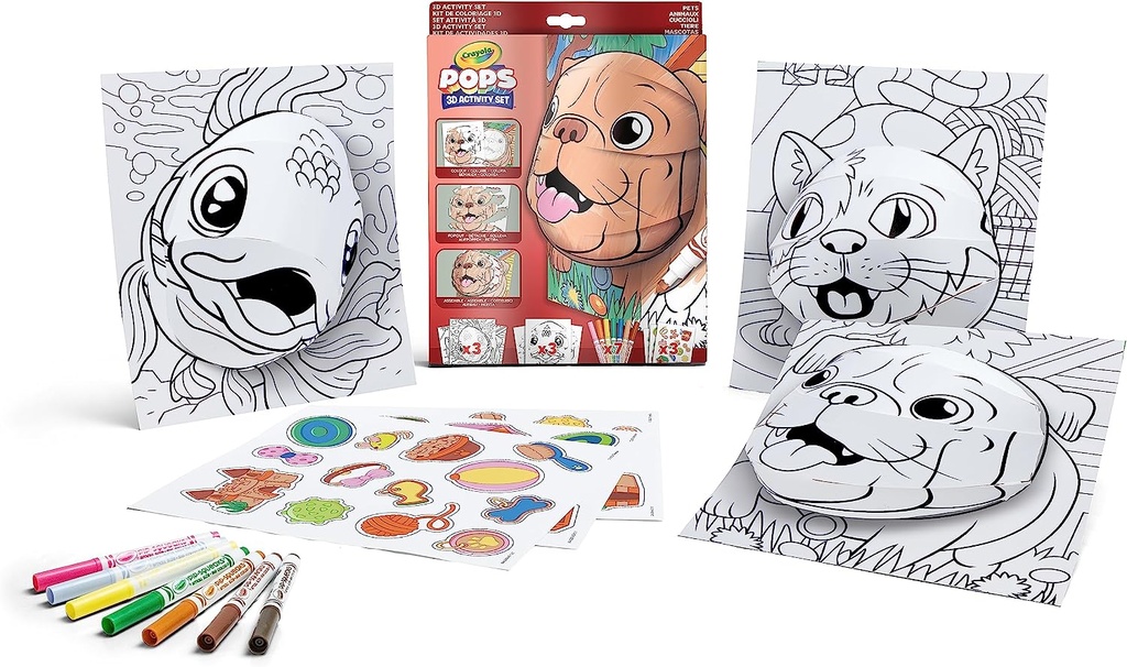 SET ACTIVIDADES POPS MASCOTAS
