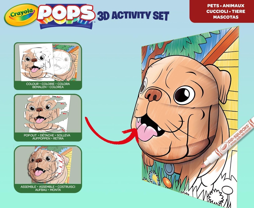 SET ACTIVIDADES POPS MASCOTAS