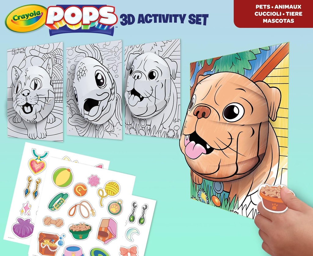 SET ACTIVIDADES POPS MASCOTAS