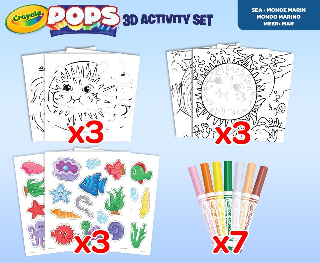 SET ACTIVIDADES POPS MUNDO MAR.
