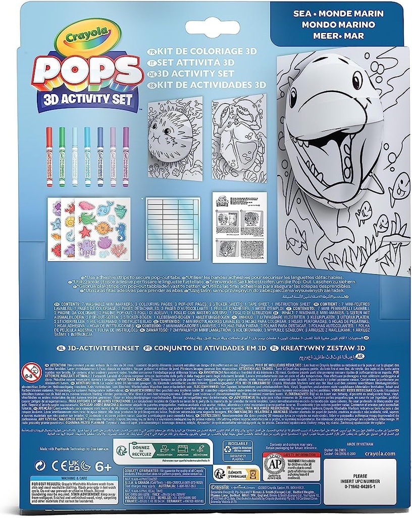 SET ACTIVIDADES POPS MUNDO MAR.
