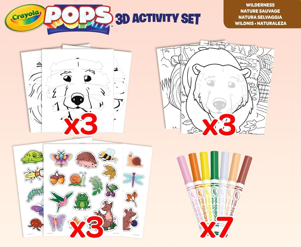 SET ACTIVIDADES POPS SELVA