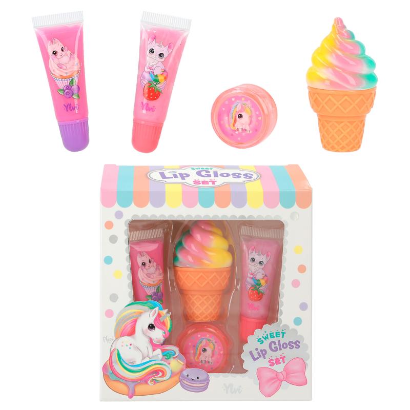 SET BRILLOS LABIALES YLVI