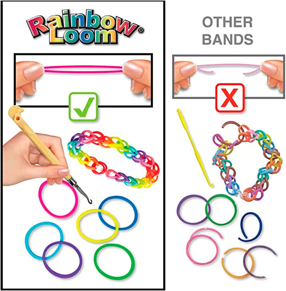 SET CREACION RAINBOW LOOM