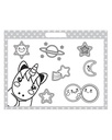 SET DIBUJO SWEET DREAMS A3