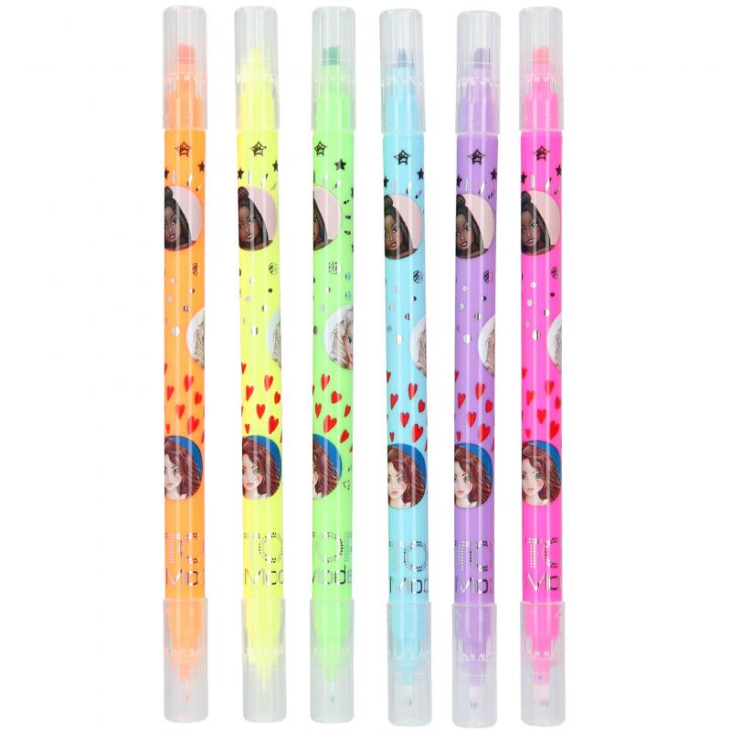 SET DUO NEON C/MARCADOR TOP MODEL