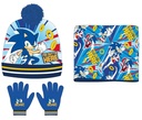 SET GORRO+BUFF+GUANTES SONIC