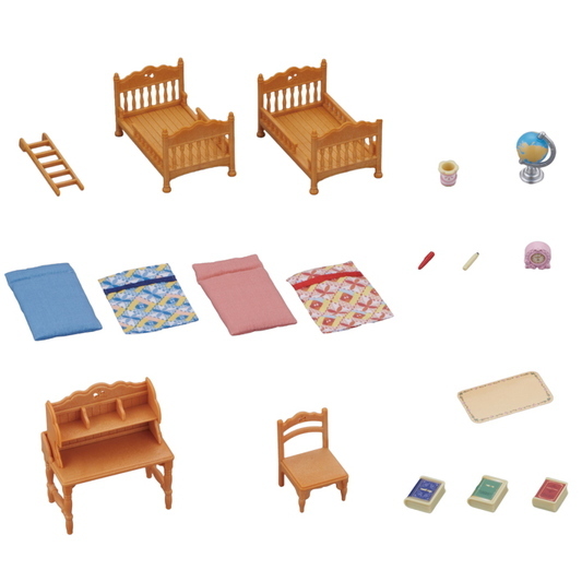 SET HABITACION NIÑOS SYLVANIAN