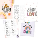 SET HAND LETTERING TOP MODEL